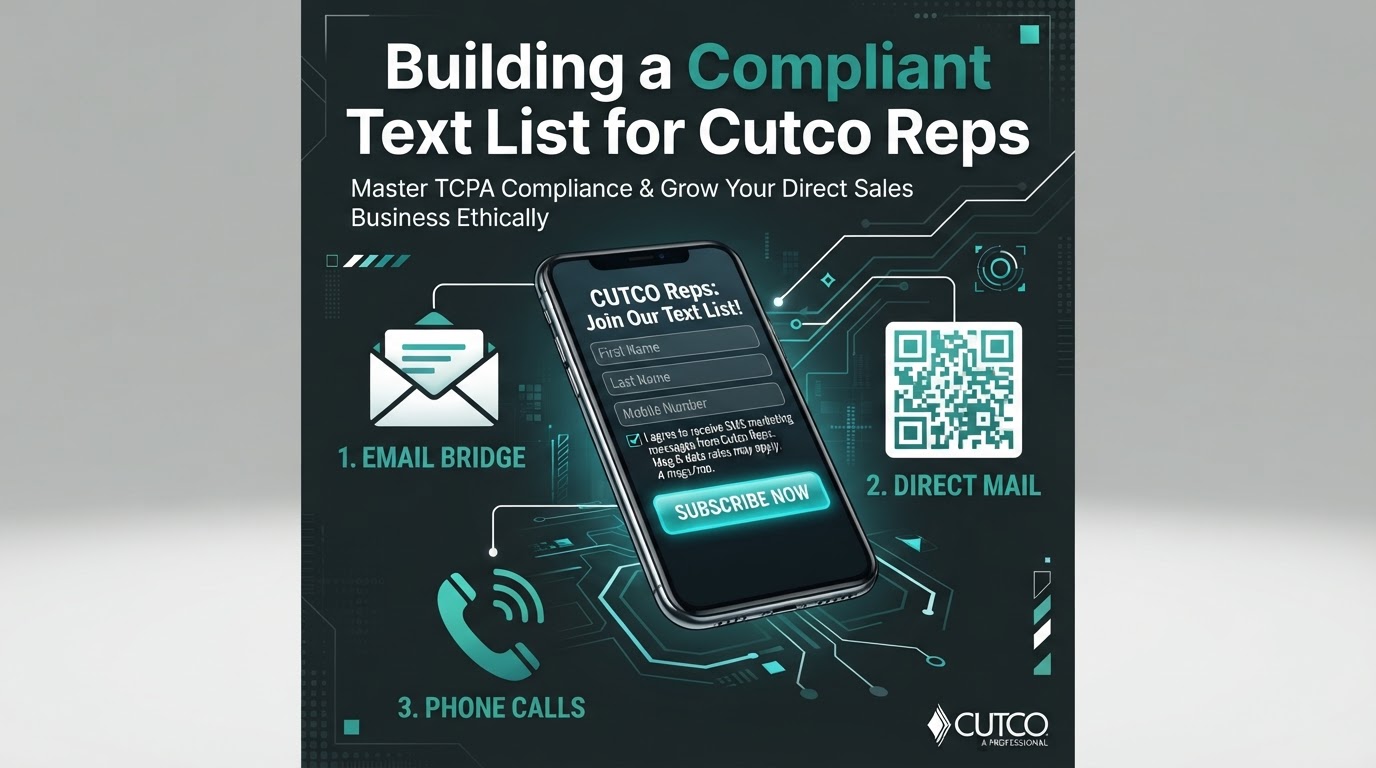 Building a Compliant Text List: Three Legal Strategies for Cutco Reps
