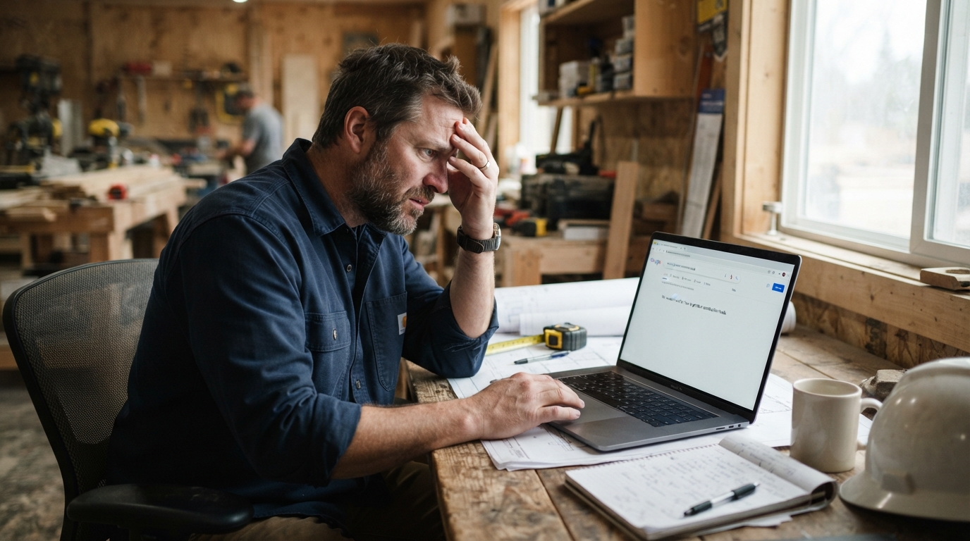 Why Your Contractor Website Isn't Showing Up on Google