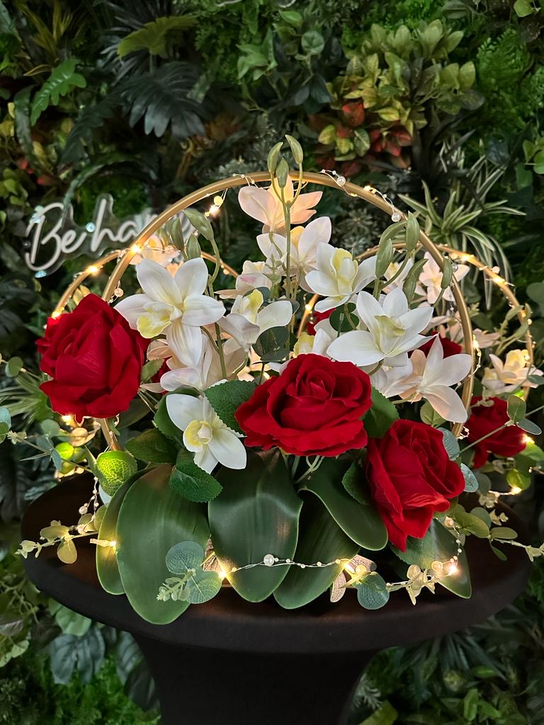 Aranjament floral detaliu