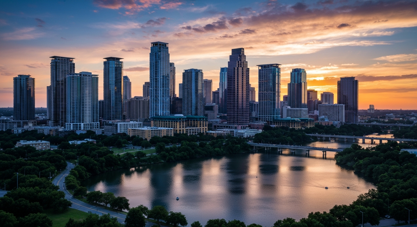 Central Texas skyline