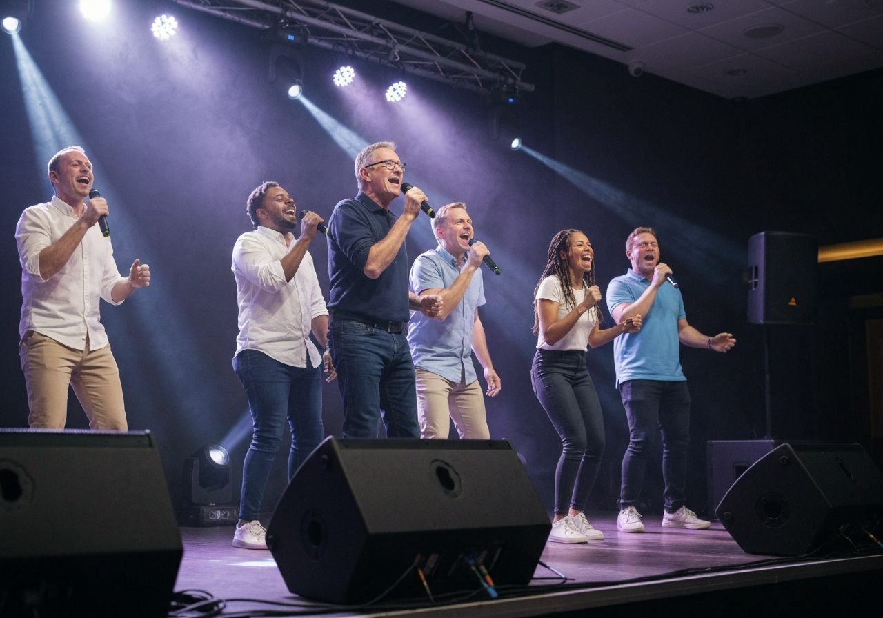 Corporate Karaoke Event