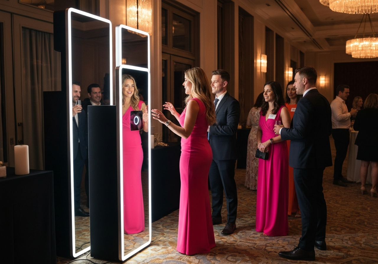 Mirror Photo Booth Rental