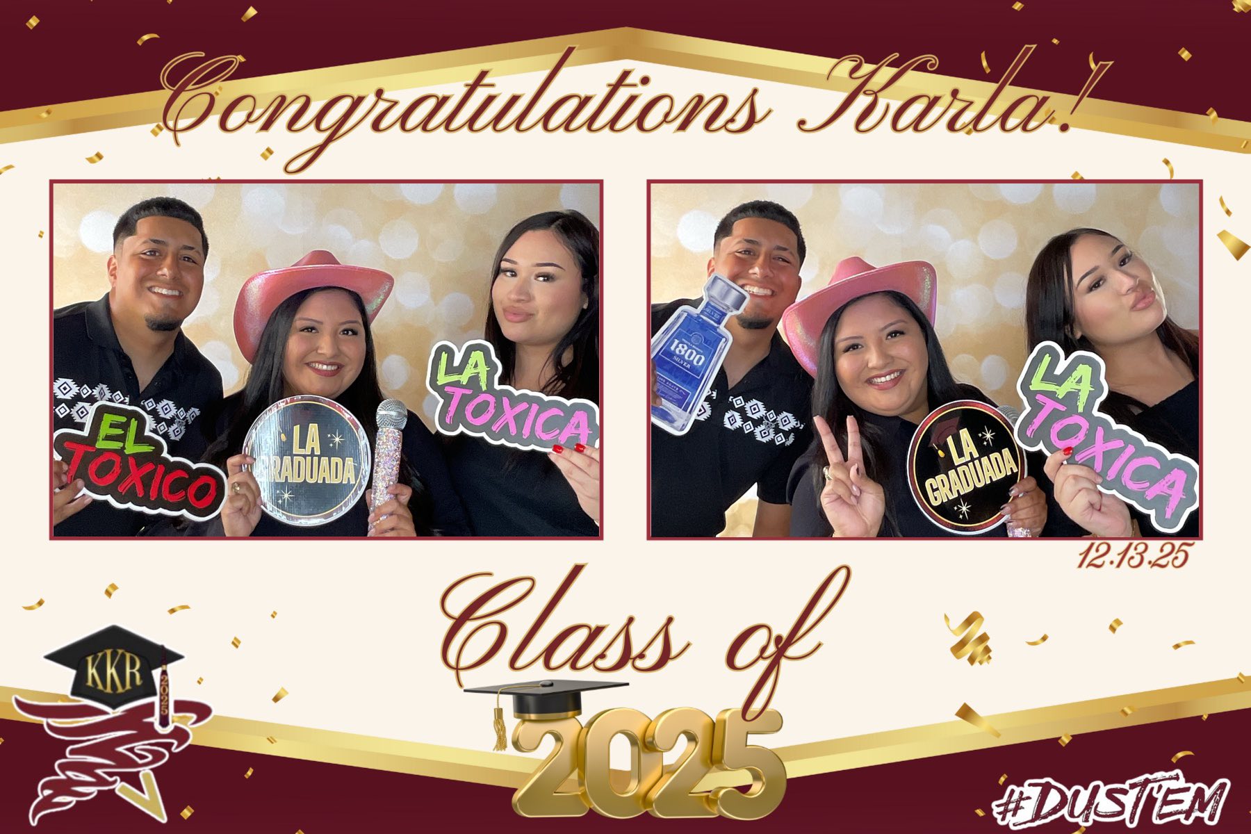 Graduation photo booth