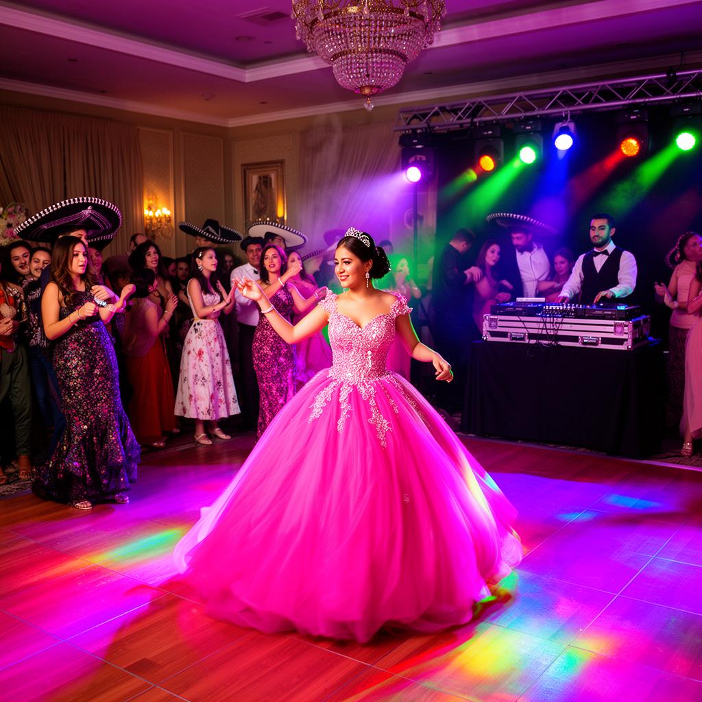 Quinceañera celebration