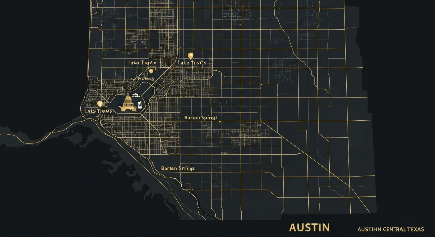 Austin and Central Texas Service Map