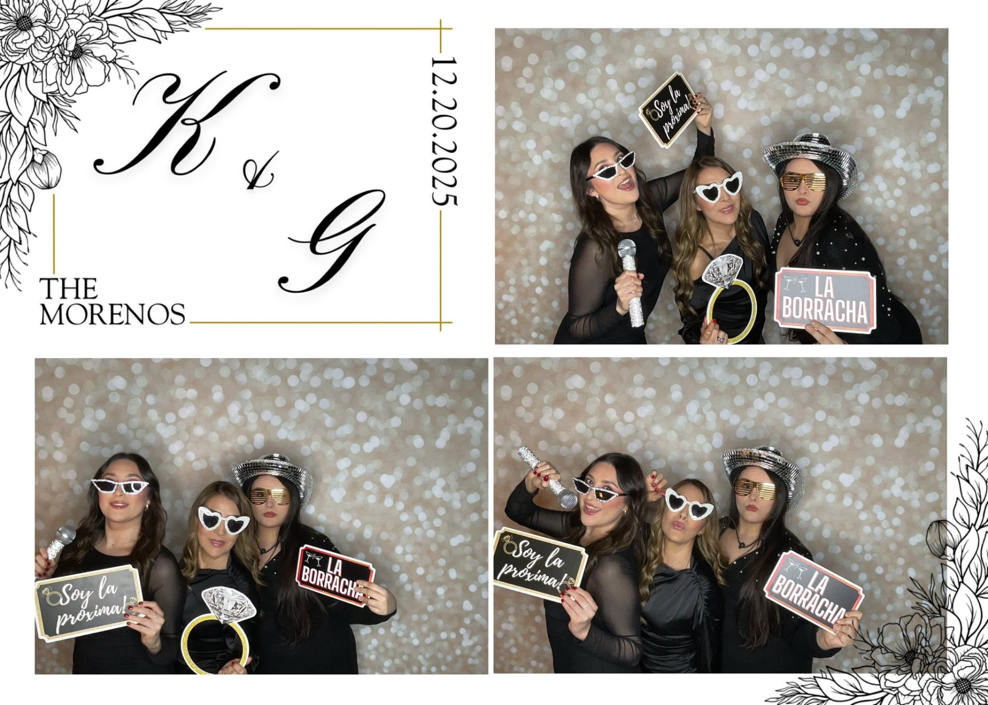 Wedding photo booth