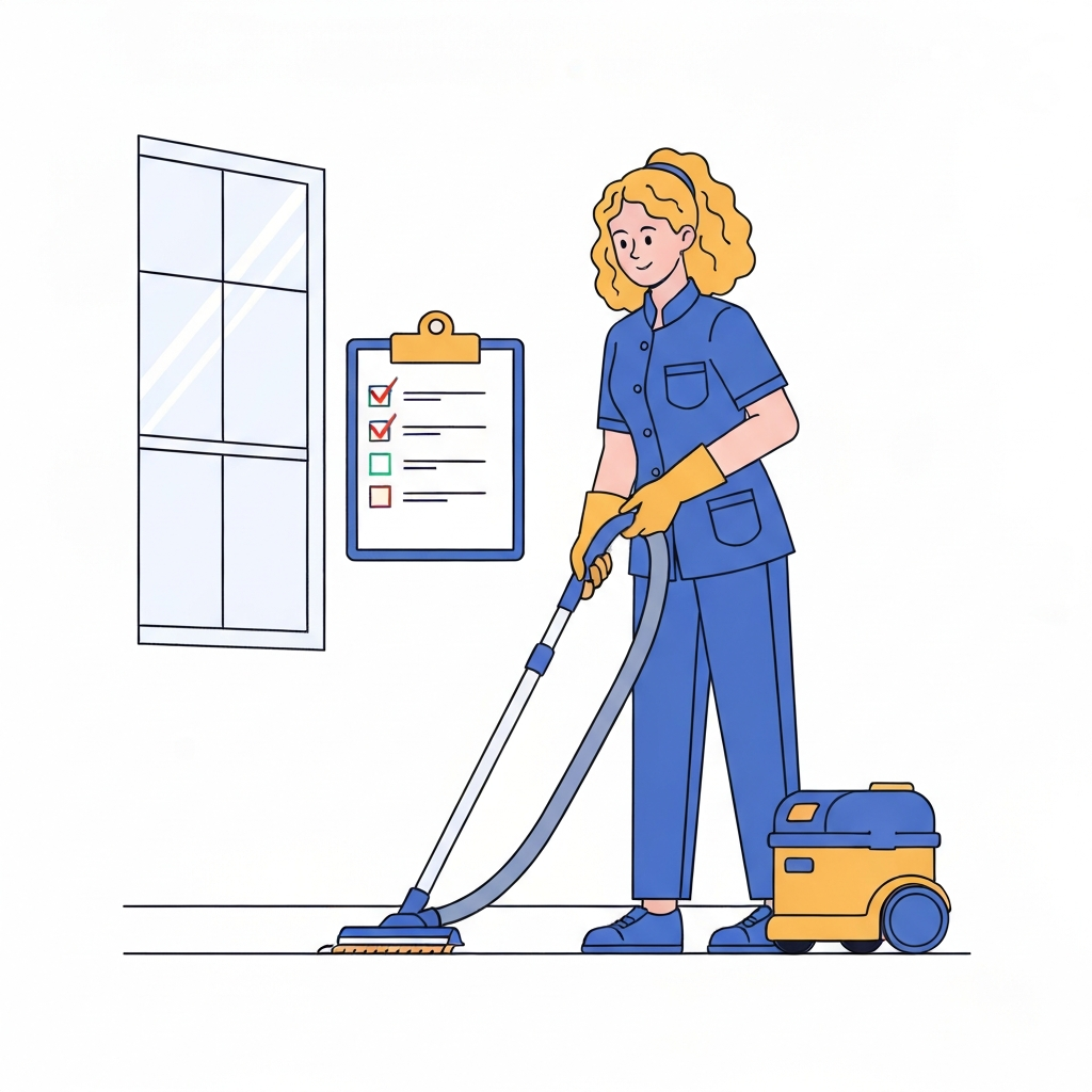 3. We clean
