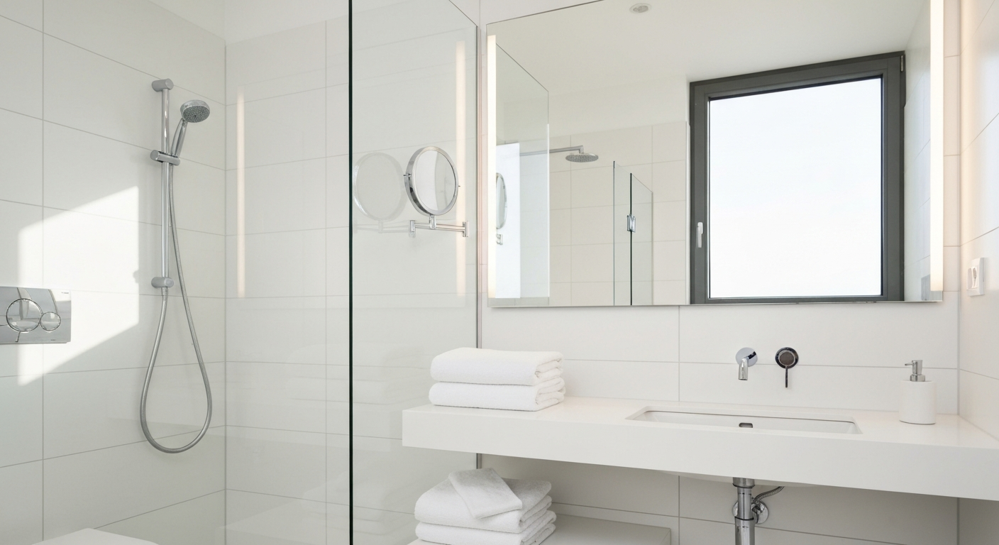 After professional Uplevel Cleaning service — spotless room