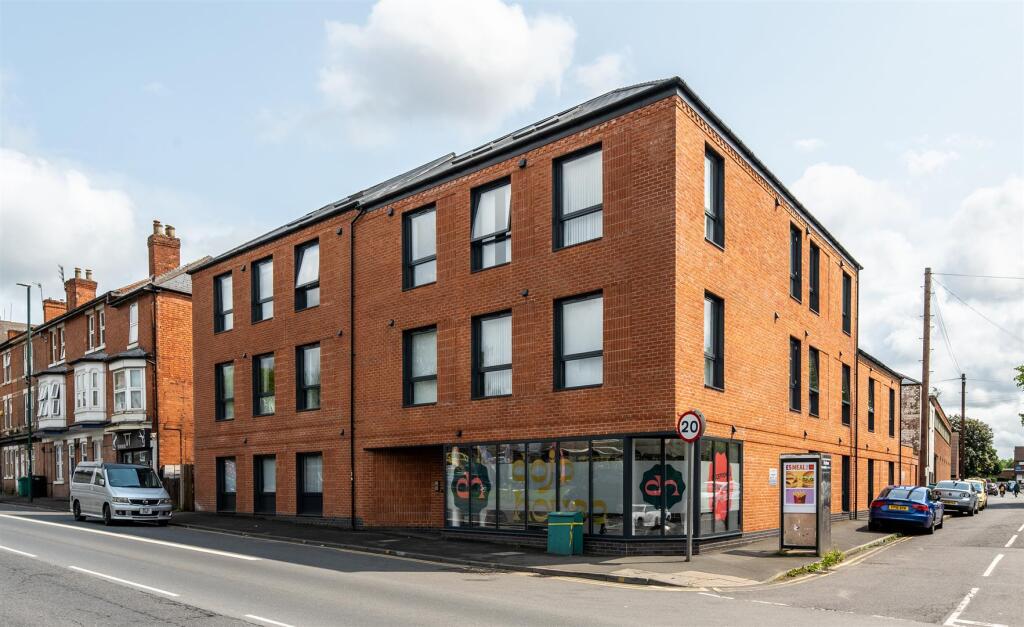 Dojo House building exterior — purpose-built student accommodation in Lenton, Nottingham