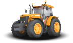 Equipment loan icon representing finance for business machinery