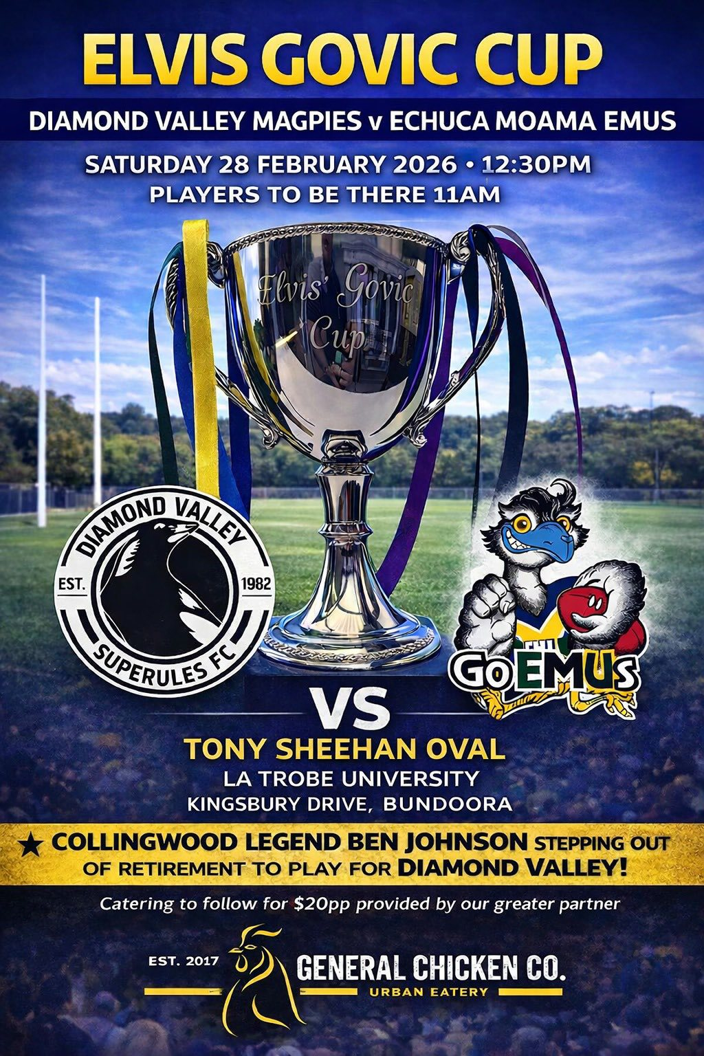 The Elvis Govic Cup - A Tradition of Mateship