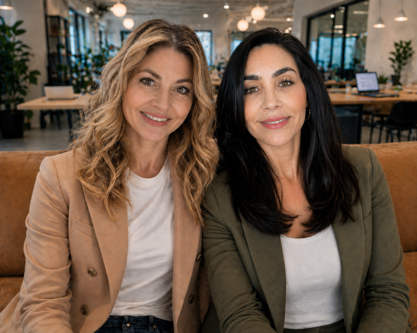 Roxana Browarny and Claudia Coates