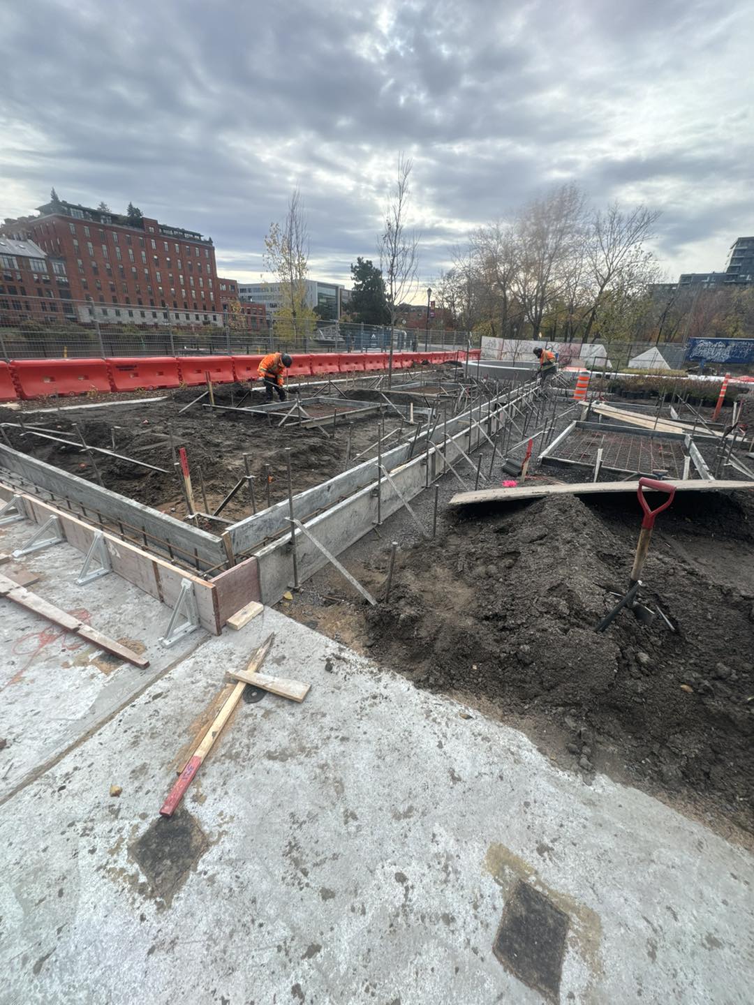 Coffrage de grande envergure