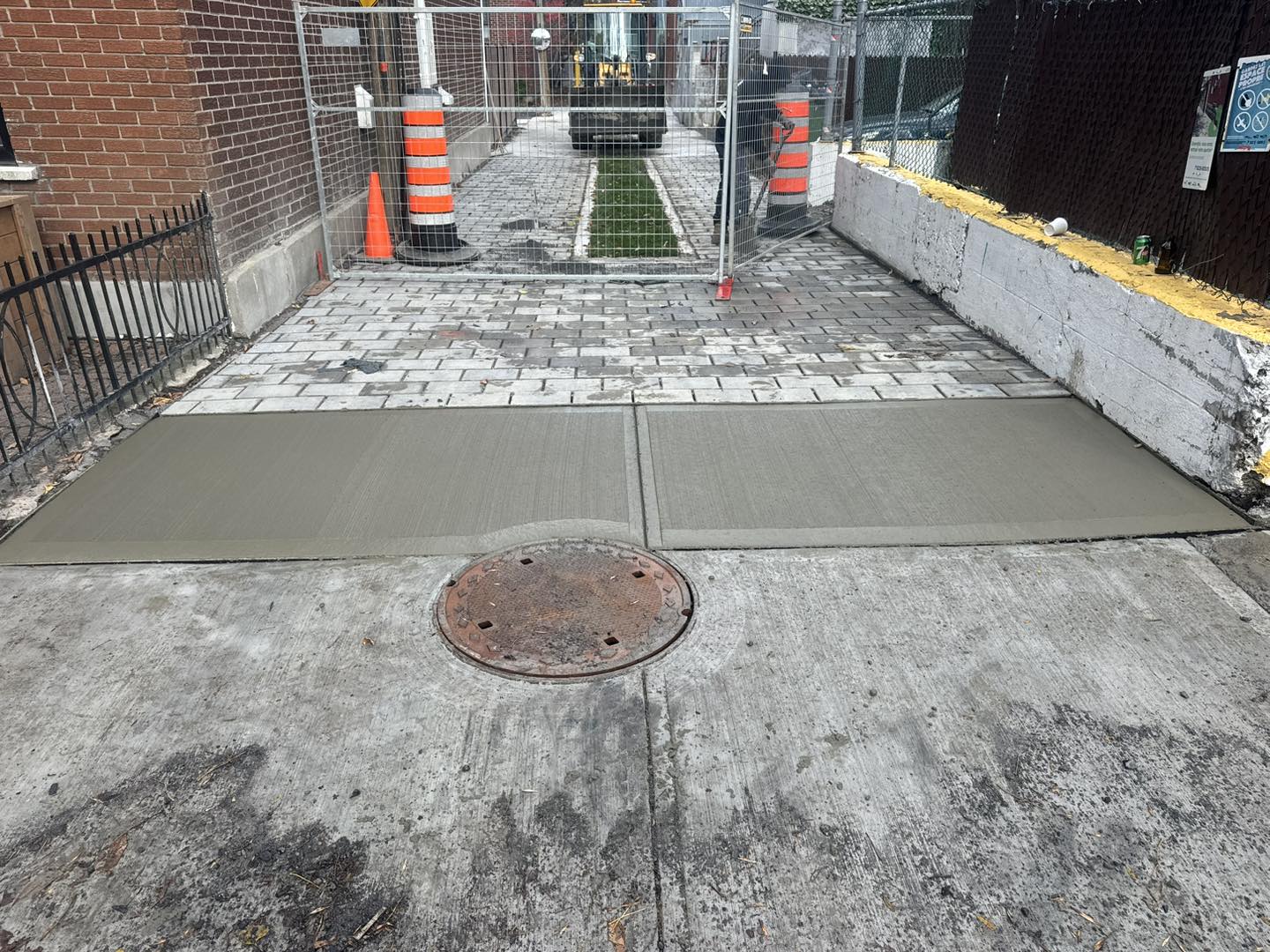 Réparation de trottoir