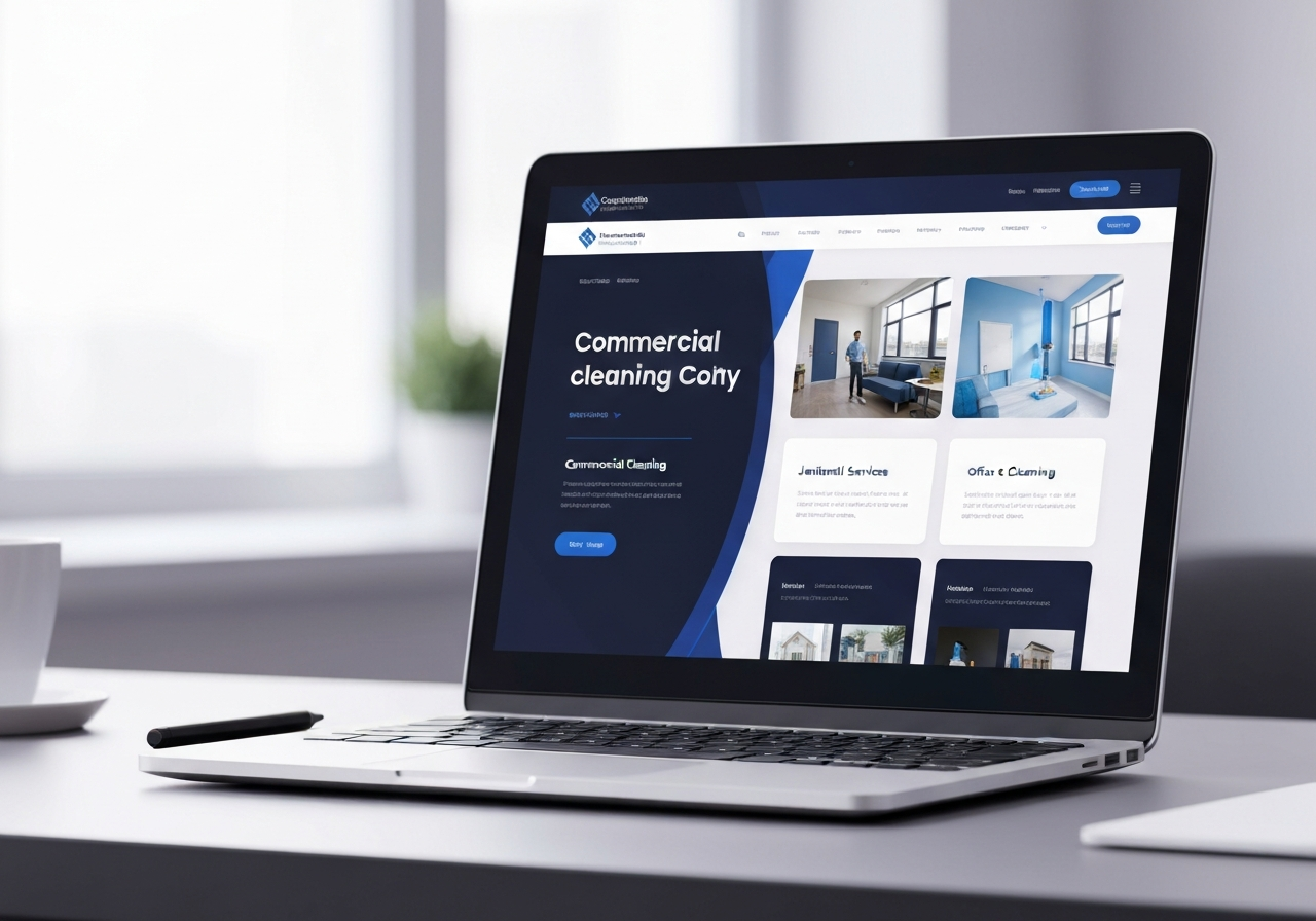 Professional Web Design Mockup