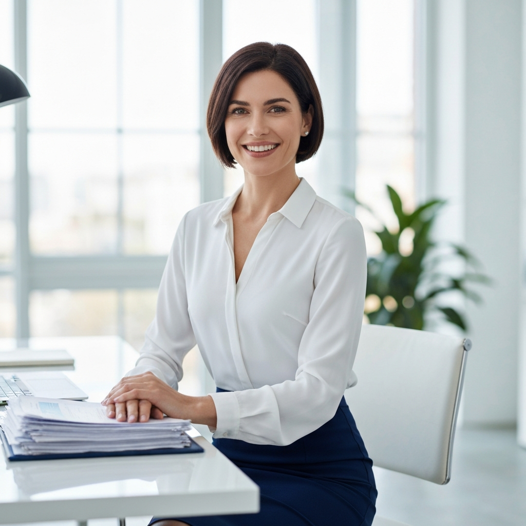 Expert female credit consultant