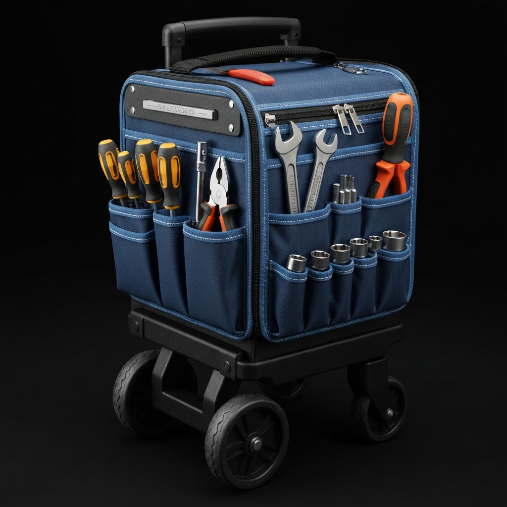 Integrated Roller Tool Bag
