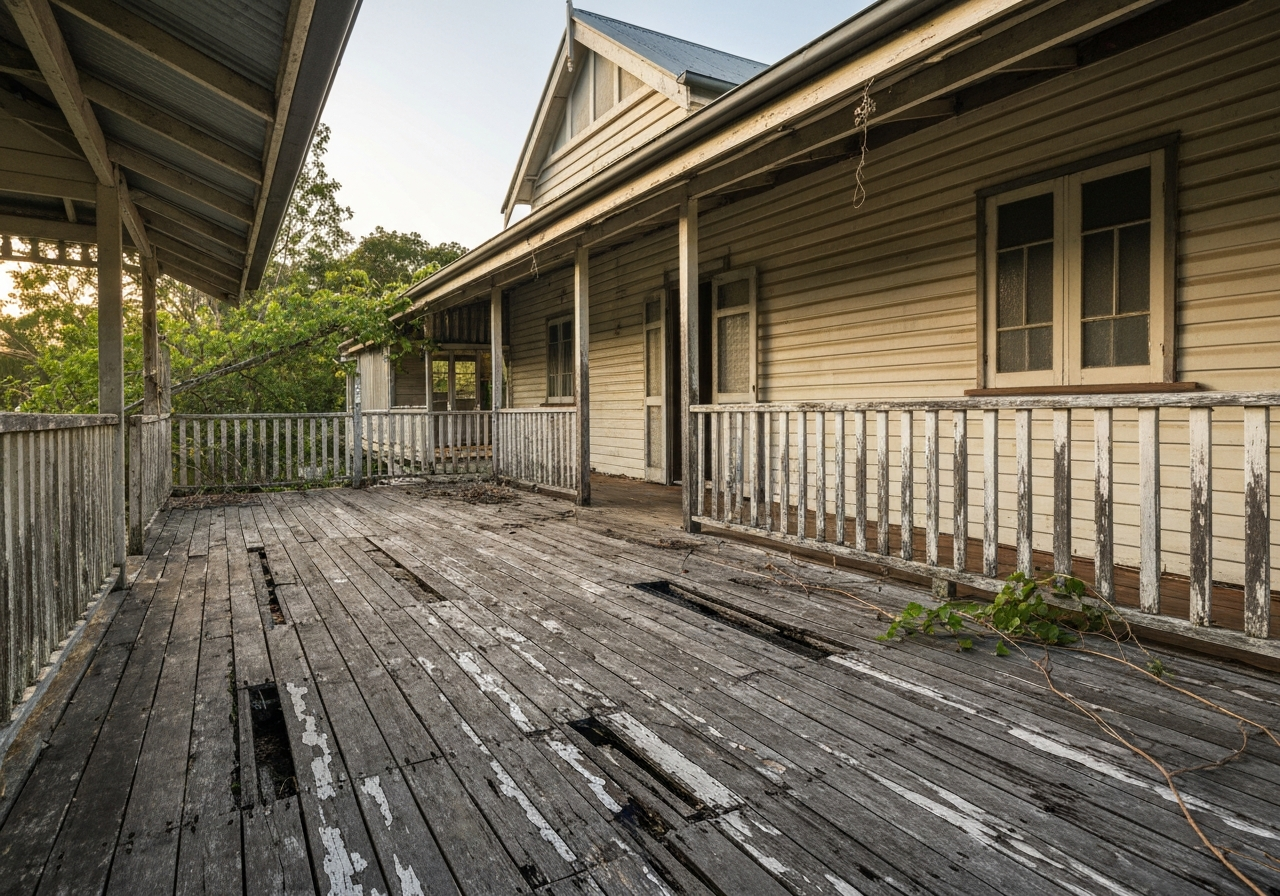Decking - Before