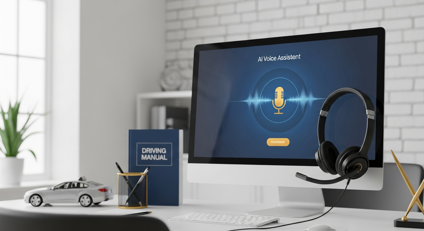 How AI Voice Assistants are Revolutionizing Driving School Bookings