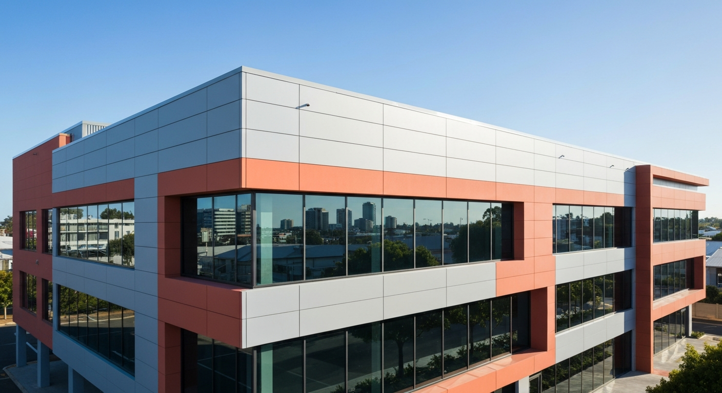 Clean modern commercial interior