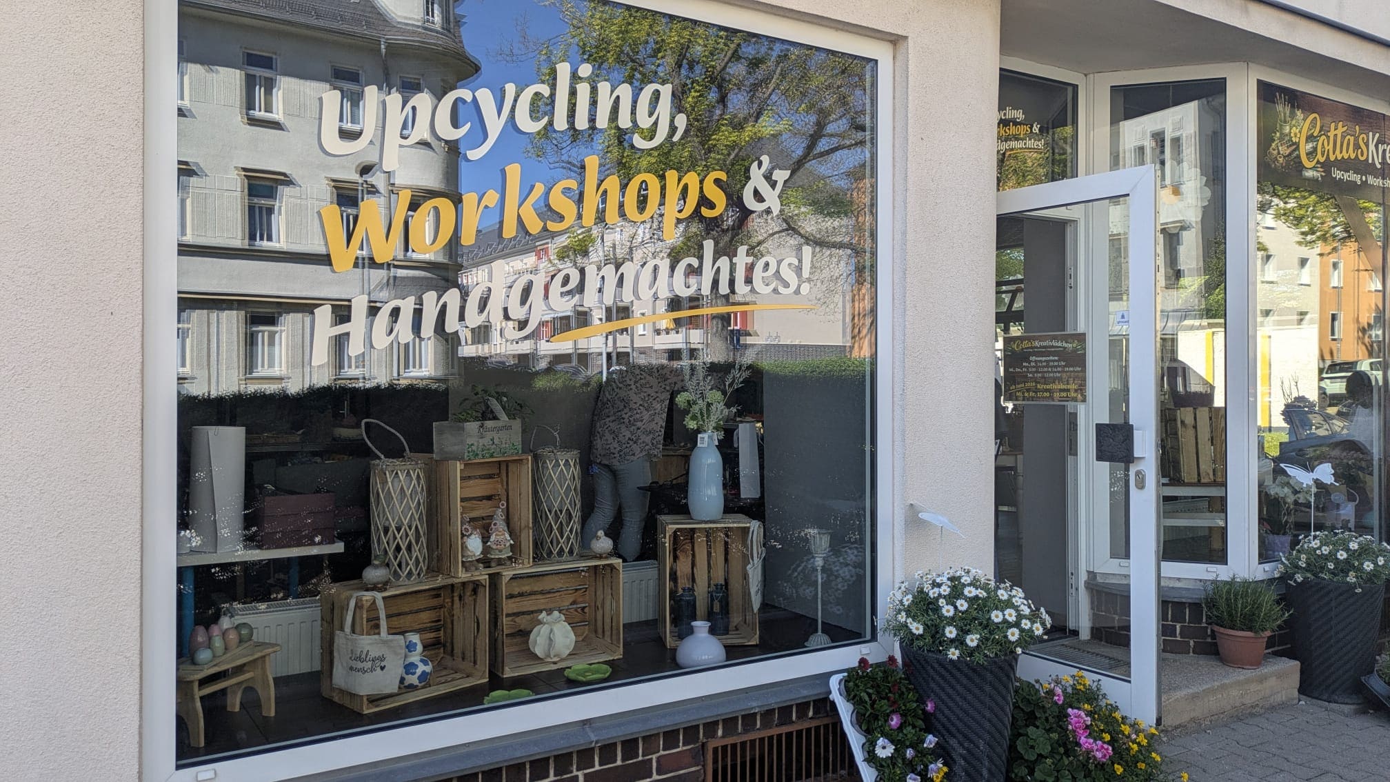 Cotta's Kreativlädchen in Chemnitz - Handgemachte Deko und kreative Workshops