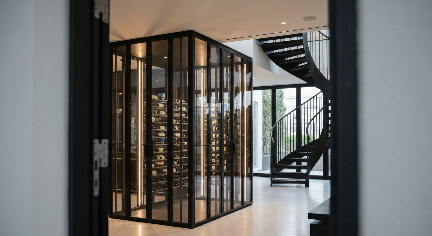 Blackened Steel: The Ultimate Finish for Modern Luxury Interiors
