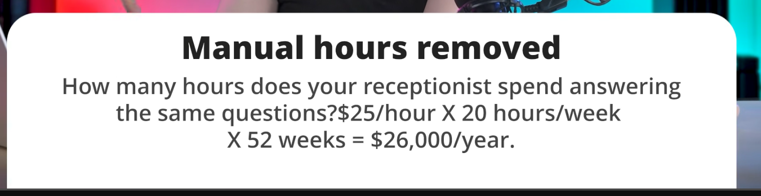 Manual hours removed