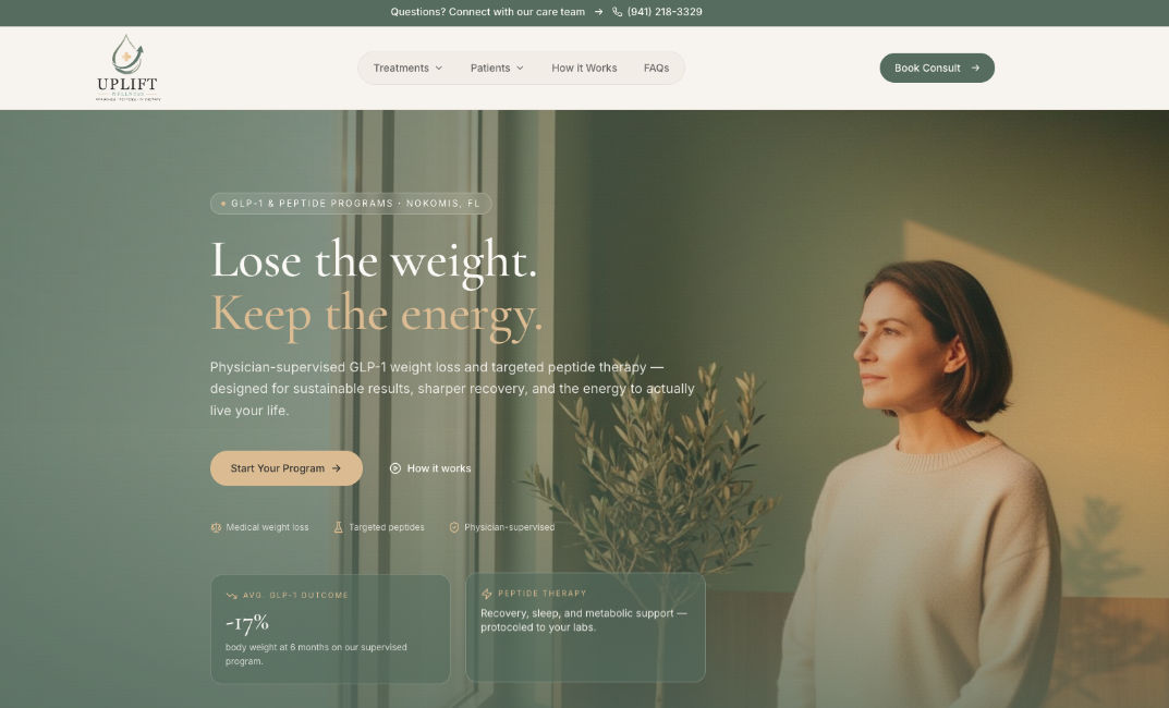 Smart Website design example 8