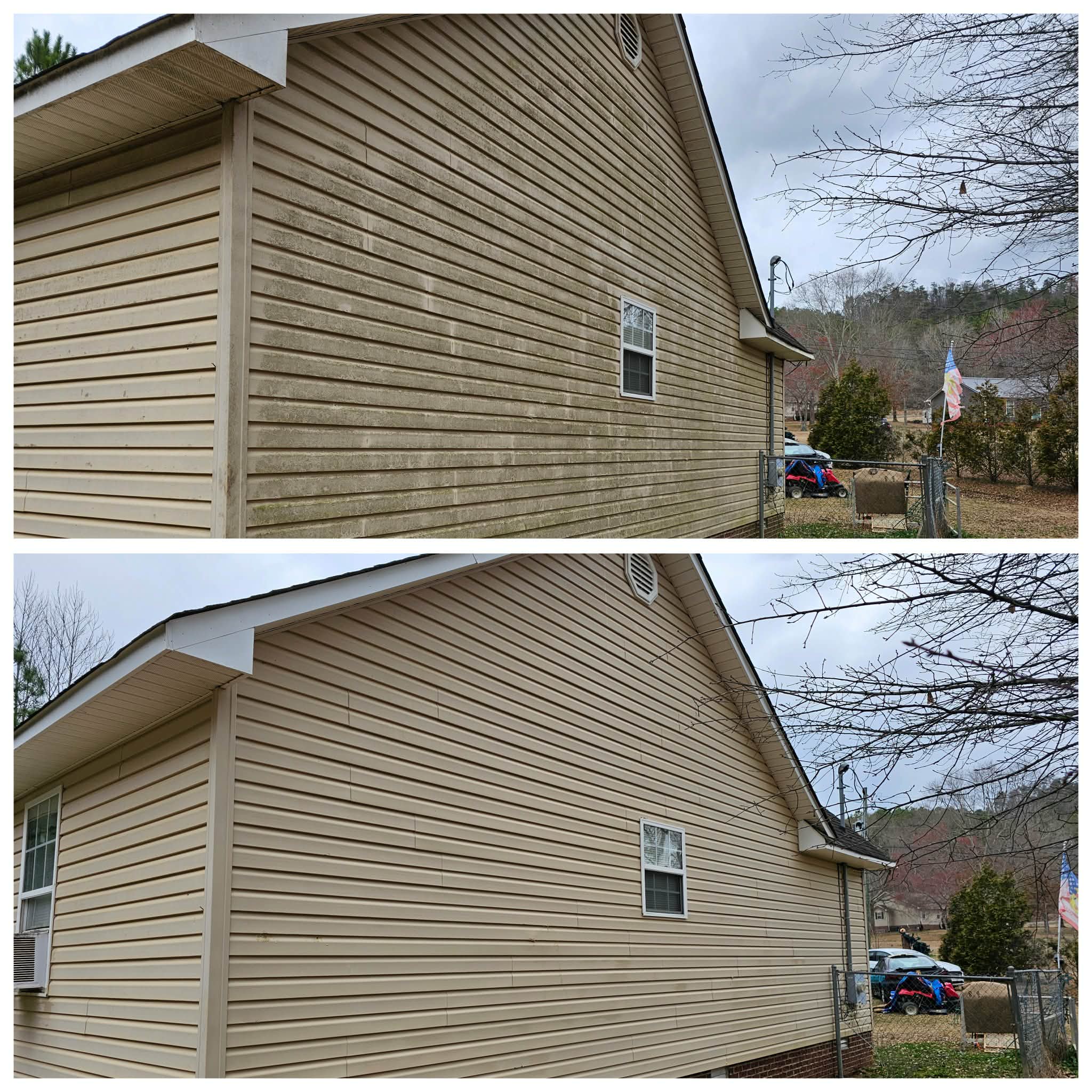 Vinyl Siding Wash