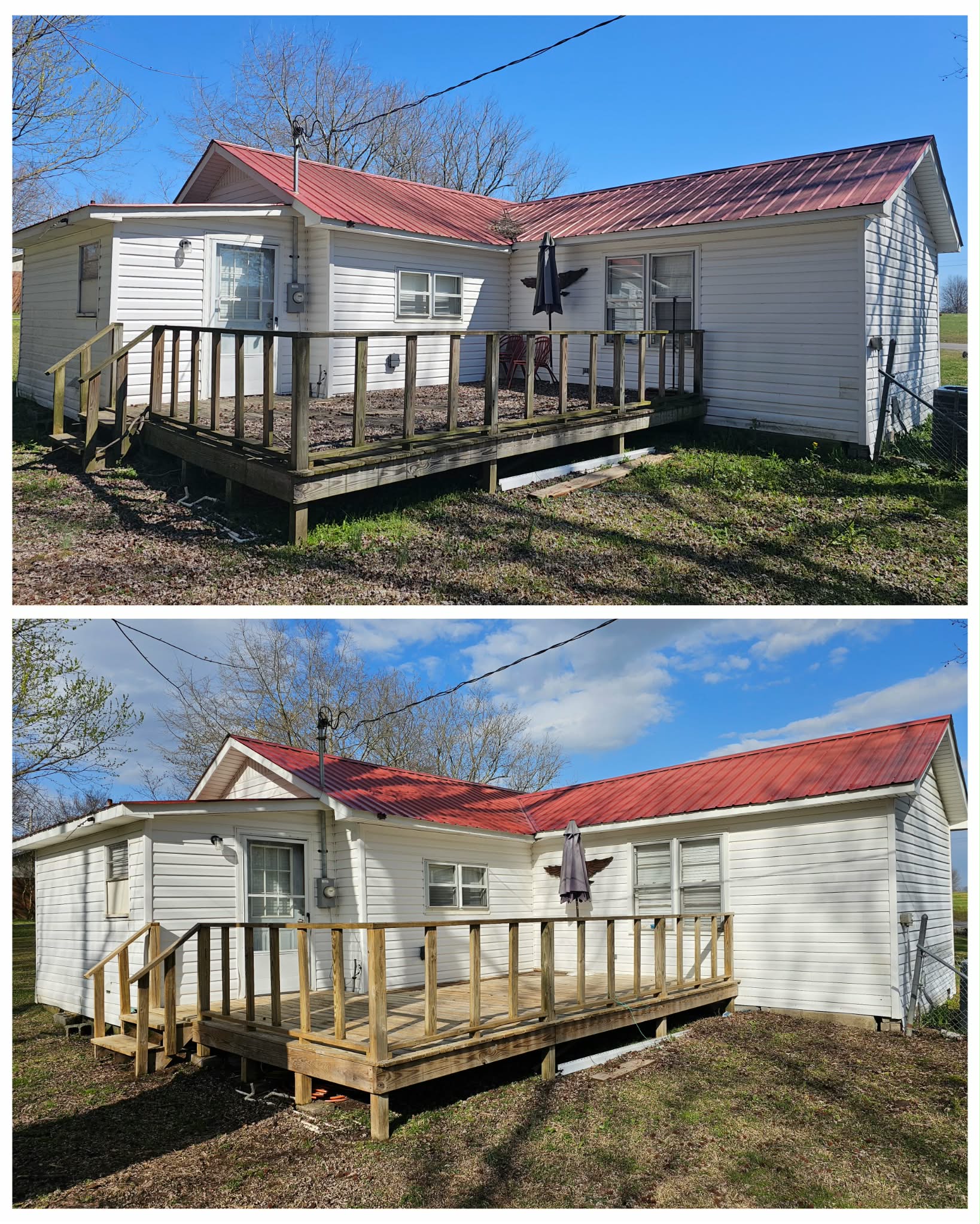 Vinyl Siding & Deck Cleaning