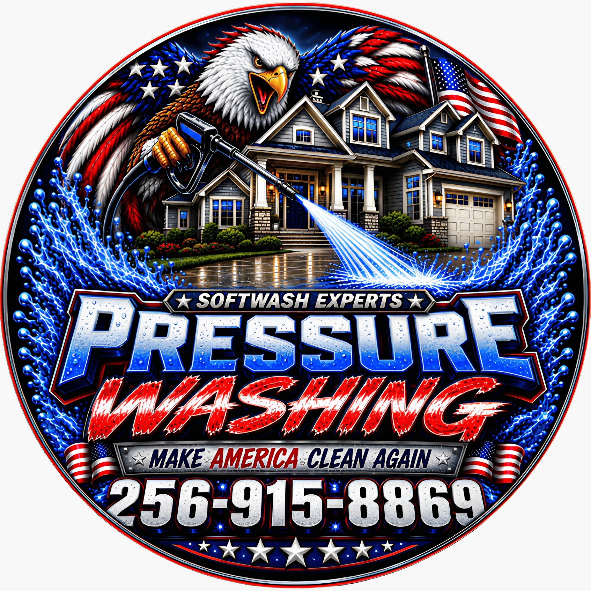 Softwash Experts Pressure Washing Logo