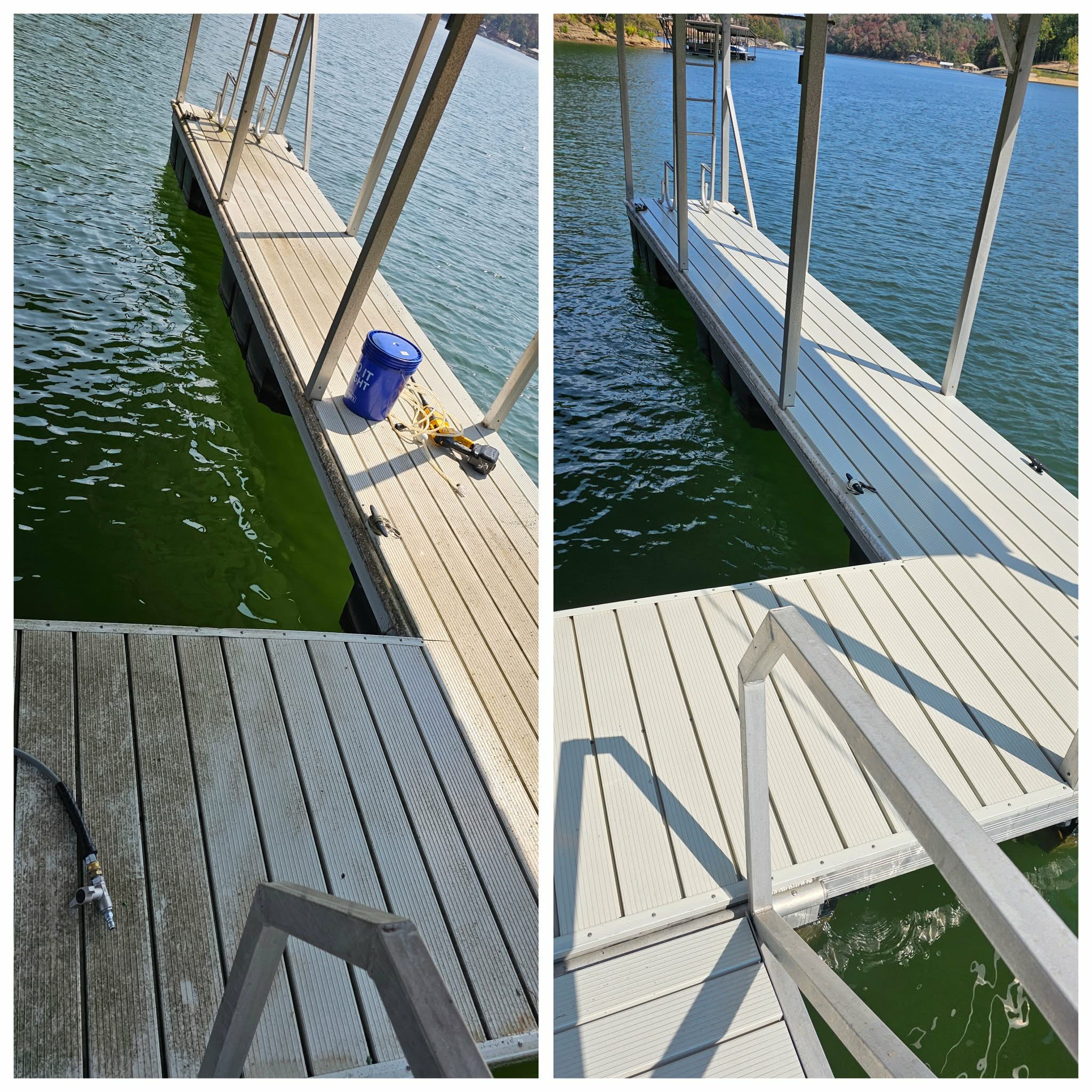 Boat Dock Cleaning