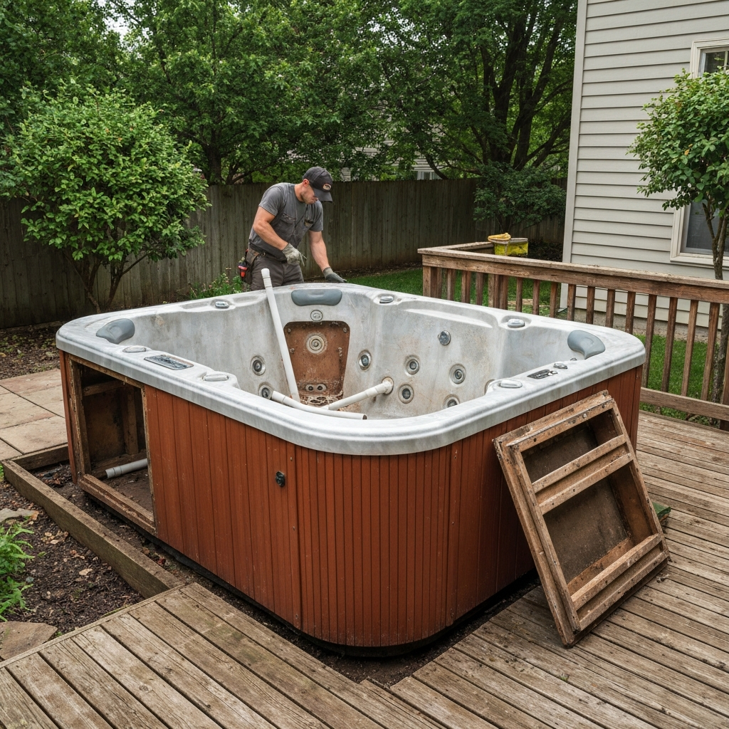 Hot Tub Removal in College Park MD