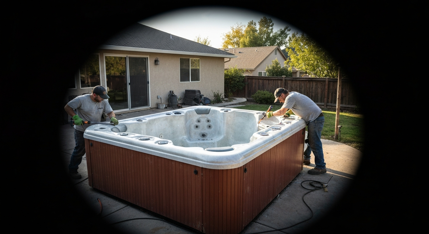 Hot Tub Removal
