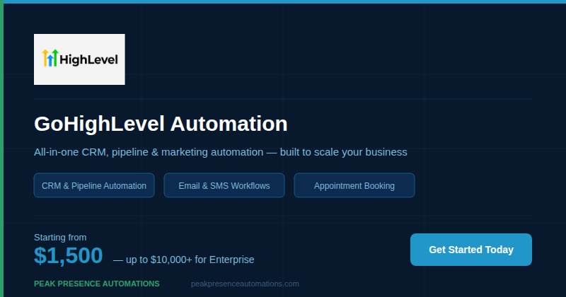 GoHighLevel (GHL) Automation