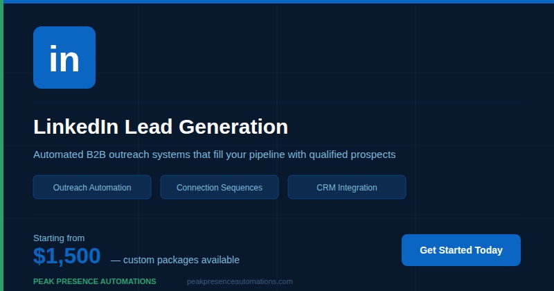 LinkedIn Lead Generation