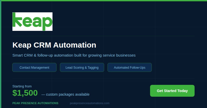 Keap Automation