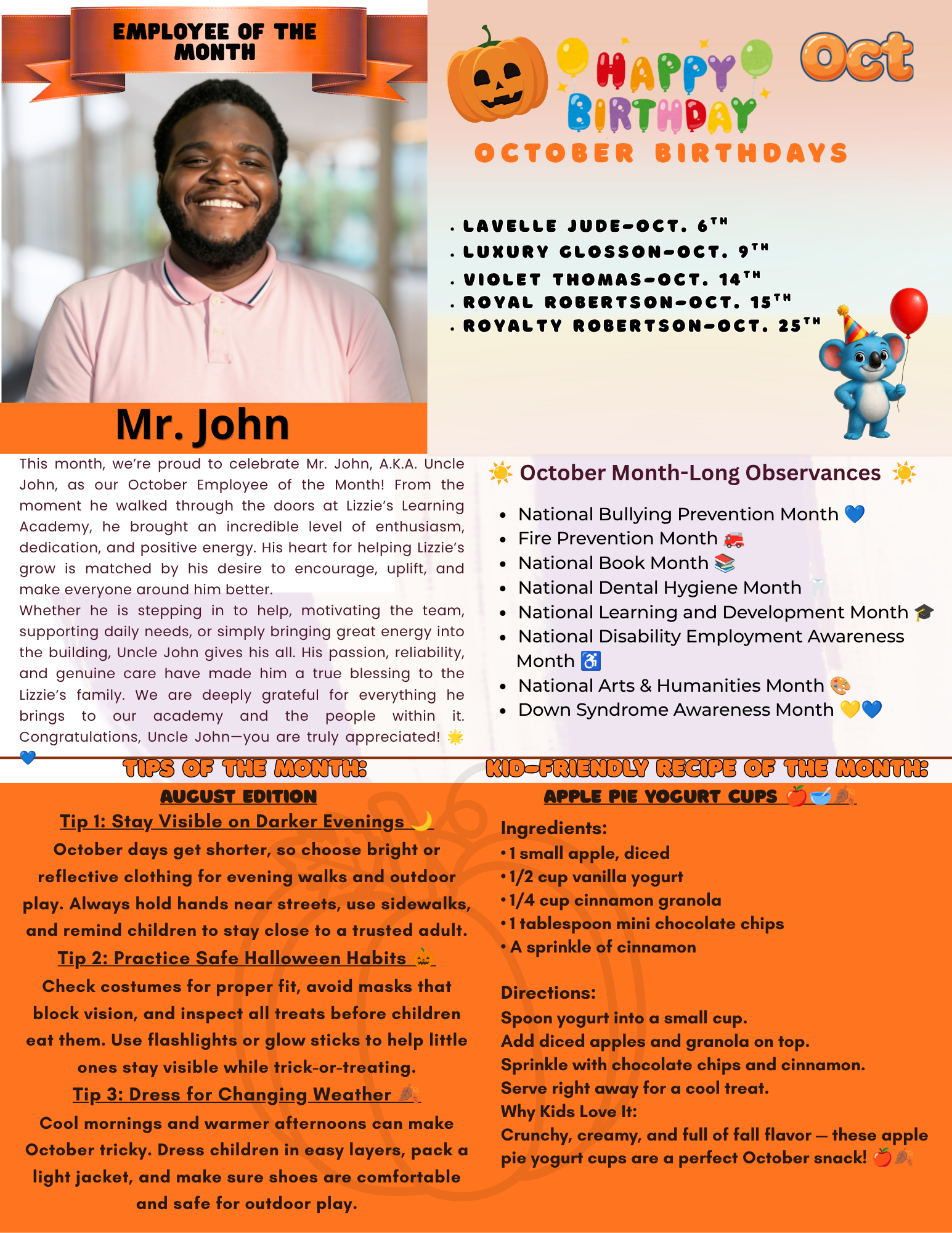 October 2026 Newsletter — Page 3