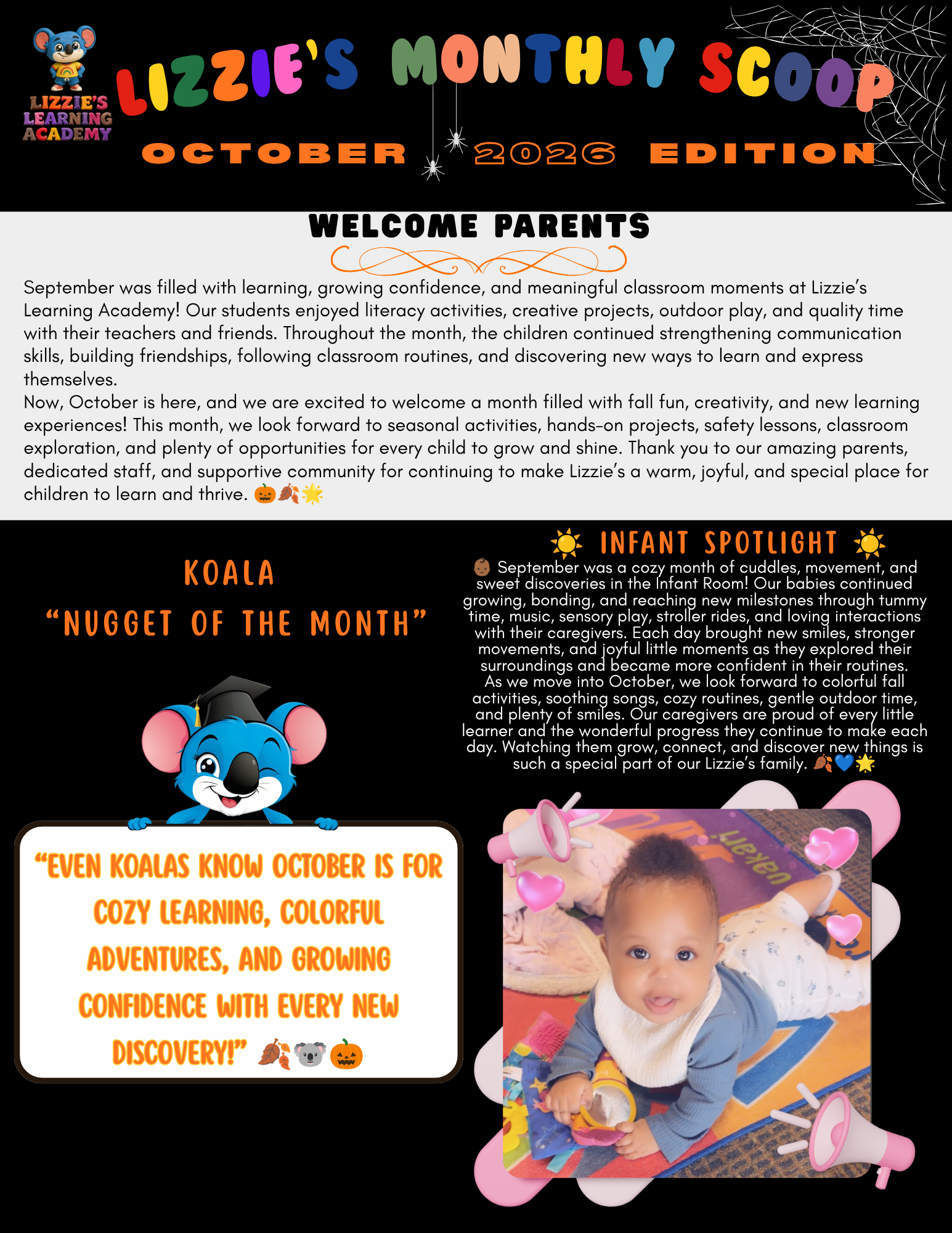 October 2026 Newsletter — Page 1