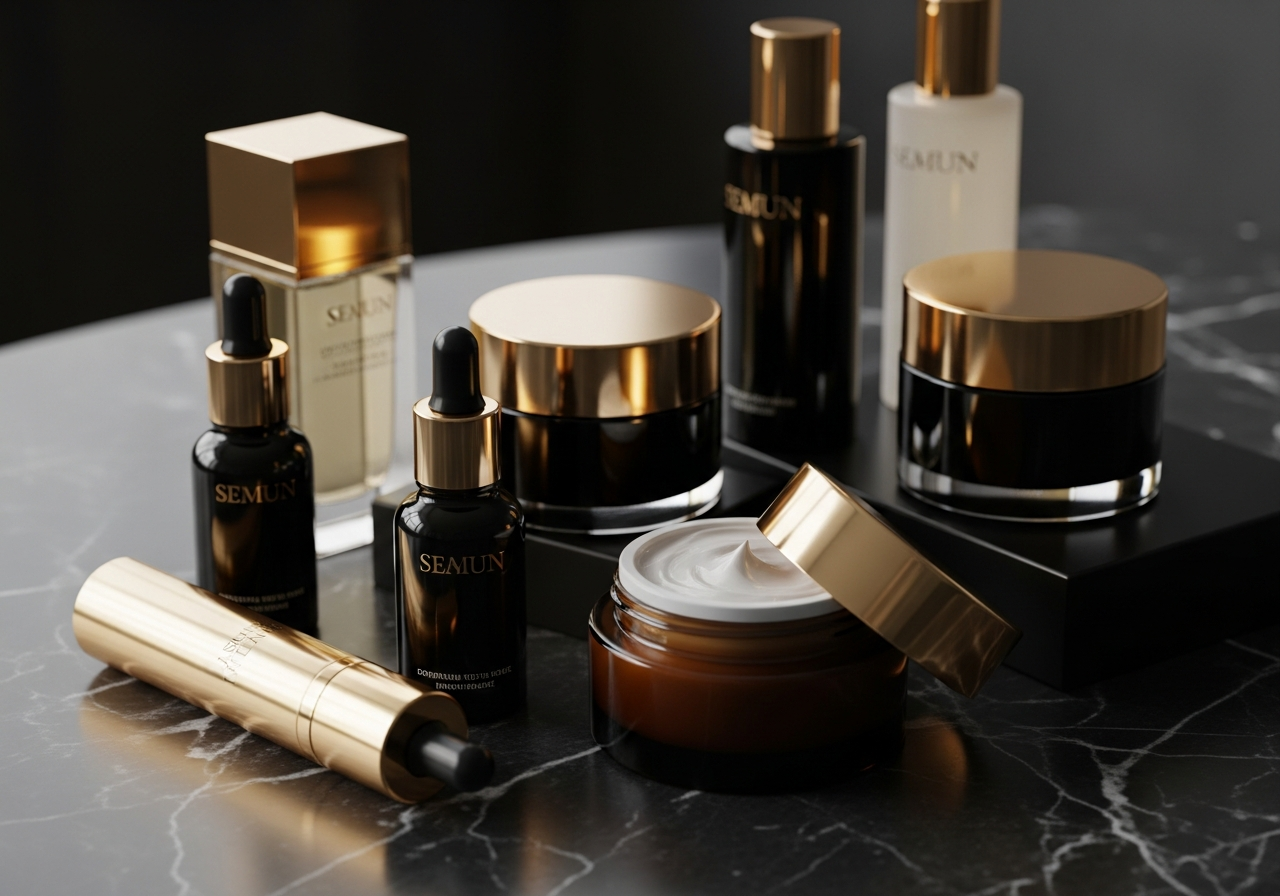 Gamme de produits cosmétiques premium distribution réseau
