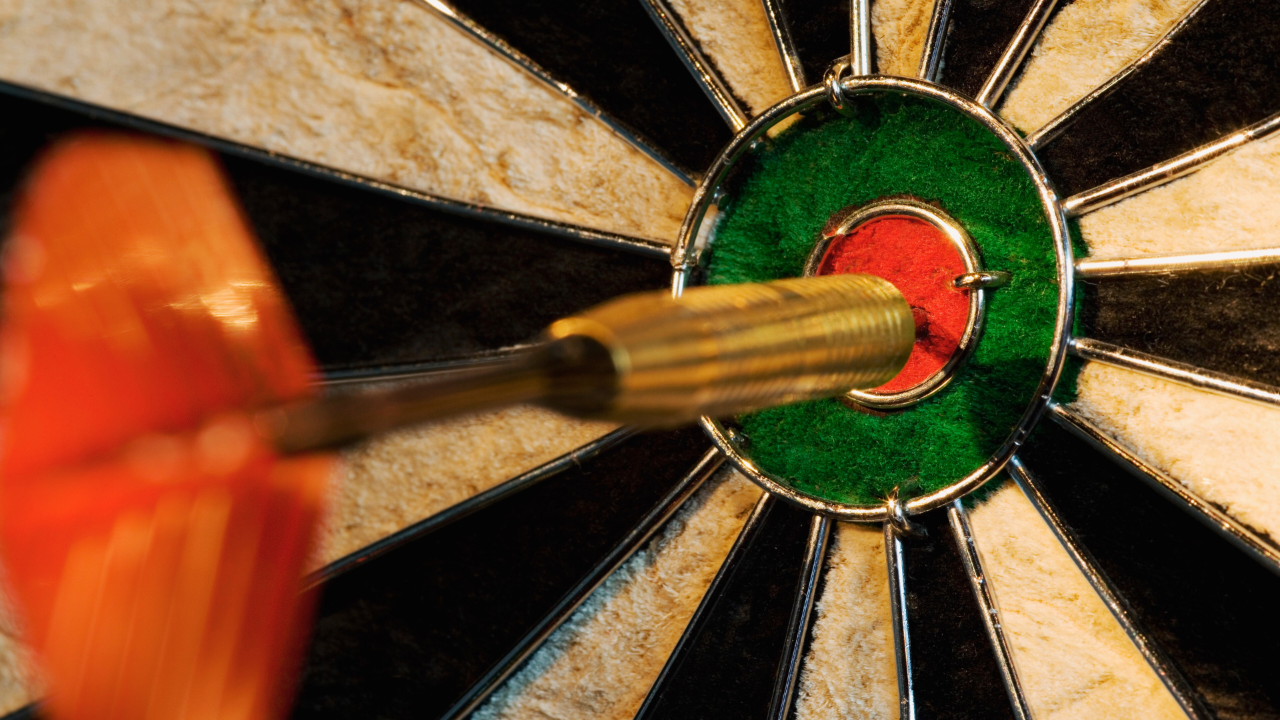 Bulls eye, Achievement Drive enables you and your team to hit your goals
