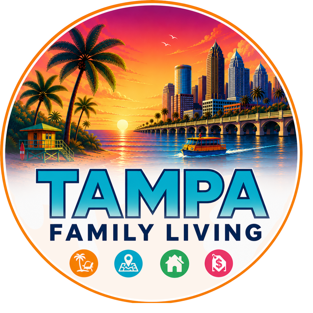 Tampa Family Living Logo