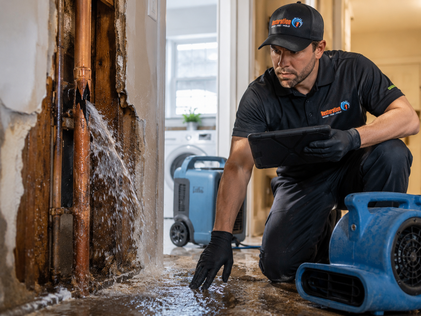 How to Handle a Burst Pipe Emergency
