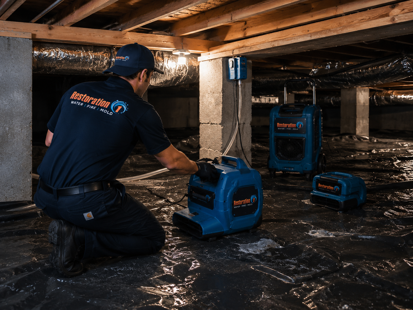 Crawl Space Drying