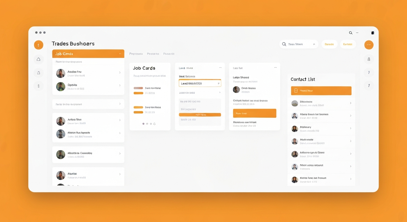TradeAnchor CRM pipeline dashboard
