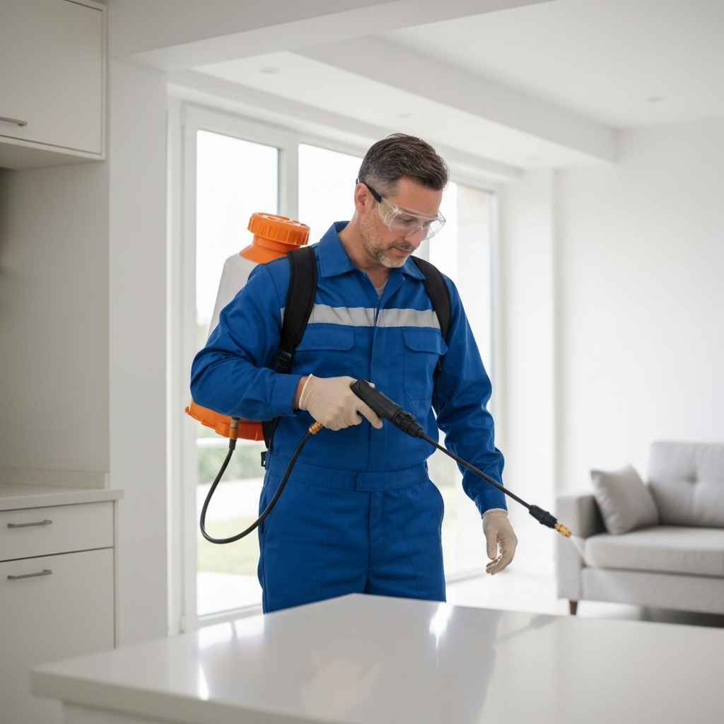 Pest Control professional