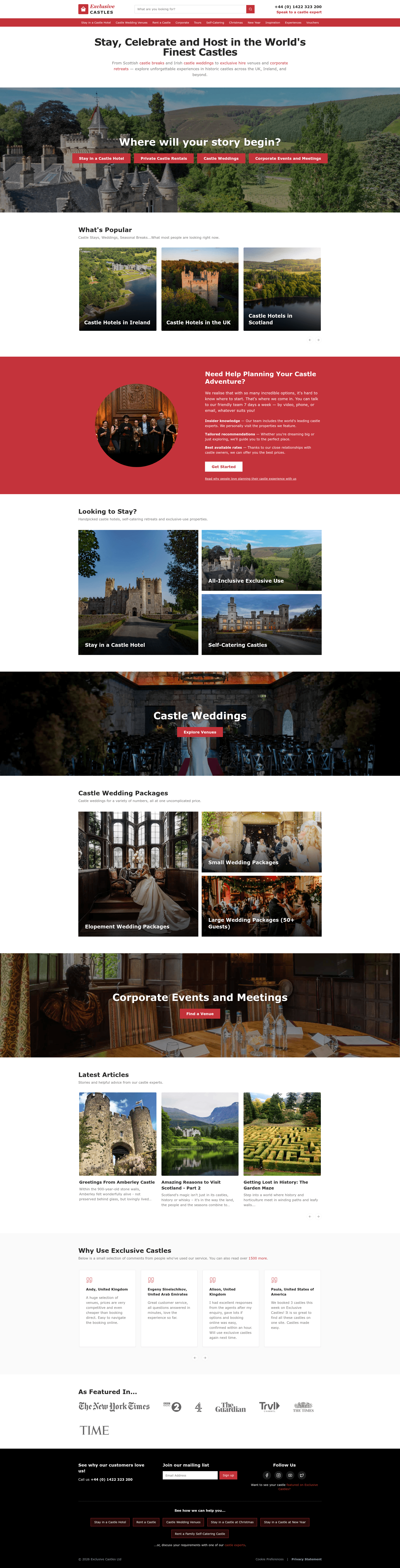 Screenshot van Exclusive Castles