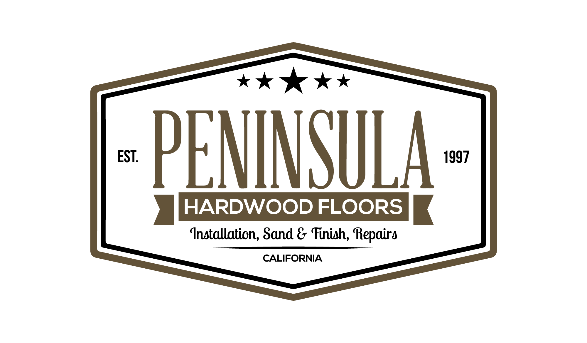 Peninsula Hardwood Floors Logo