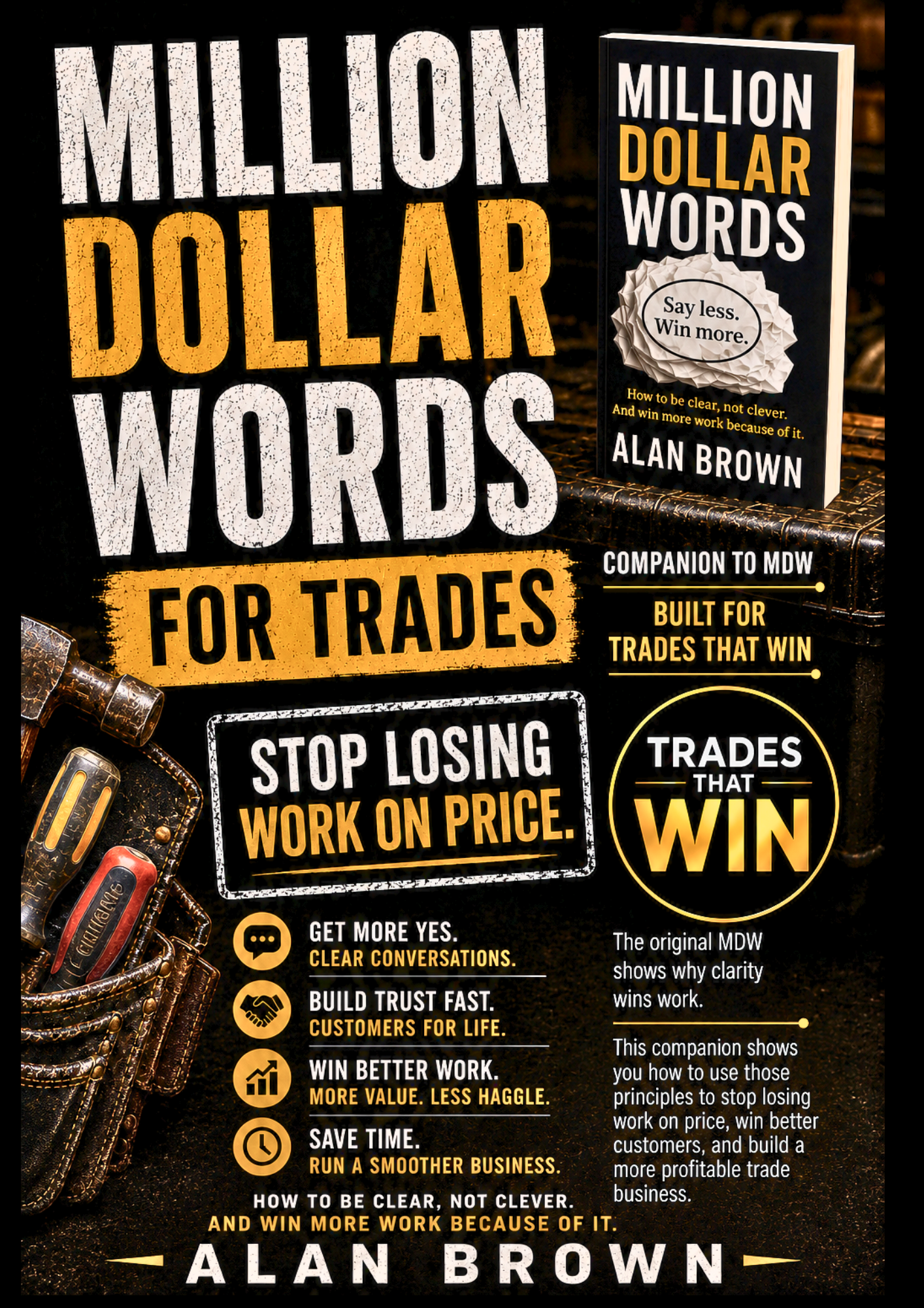 Million Dollar Words for Trades Book Cover