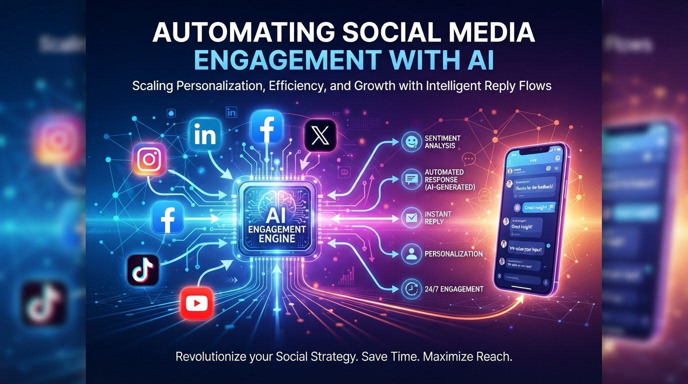 Automating Social Media Engagement with AI: Reply at Scale